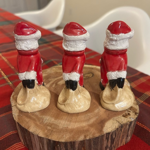 Vintage Santa Napkin Rings Holders Christmas - Picture 6 of 13